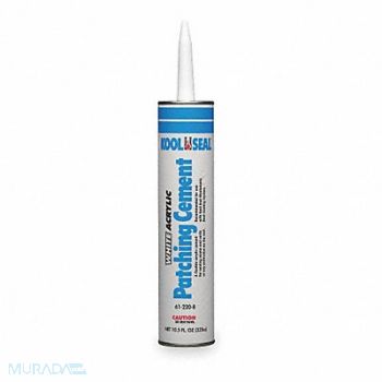 KOOL SEAL Acrylic Patching Cement 105oz Tube White, 4FJK6