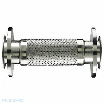 HOSE MASTER Flexible Metal Hose Assembly 4 I.D.12, 4FKE1