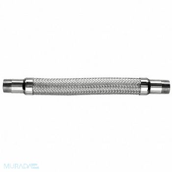 HOSE MASTER Flexible Metal Hose Assembly 1 I.D.24, 4FKK7