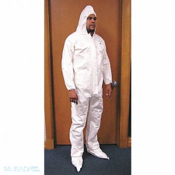 SELLSTROM Hooded Tychem(R) SL Boots Universal, 4FPL4