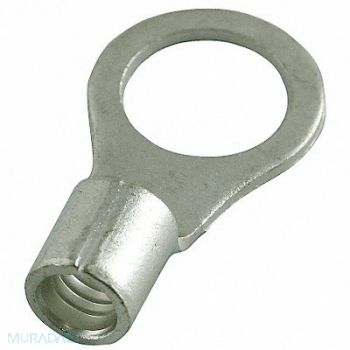 POWER FIRST Ring Terminal Bare 8 AWG 8 AWG PK25, 4FRC7