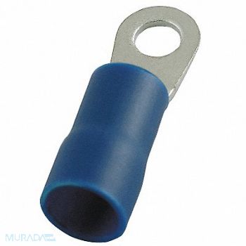 POWER FIRST Ring Terminal Blue 6 AWG 6 AWG PK20, 4FRD1