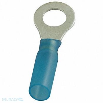 POWER FIRST Ring Terminal Blue 16 AWG 14 AWG PK25, 4FRF5