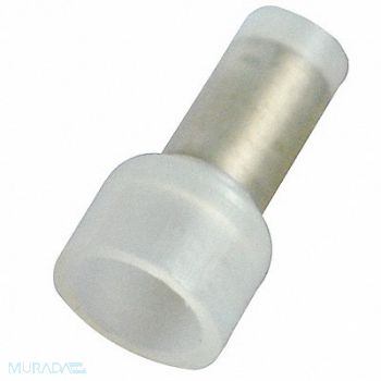 POWER FIRST ClsdEndCrmpCnctr White Nylon 600V 100PK, 4FRH1