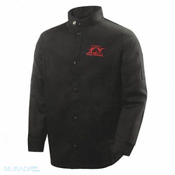 STEINER D2608 Welding Jacket Black 3XL, 4FRR9