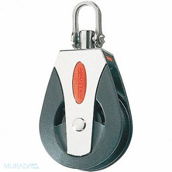 RONSTAN Pulley Block Fibrous Rope 1760 lb., 4FRV6