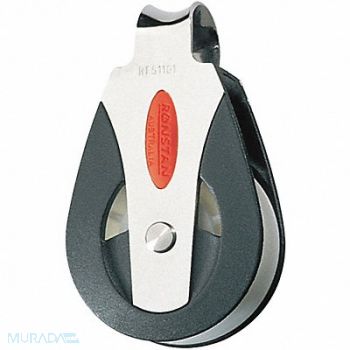 RONSTAN Pulley Block Fibrous Rope 1650 lb., 4FRY2