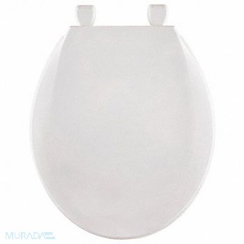 CENTOCO Toilet Seat Round Bowl Closed Front PK8, 4FTJ6