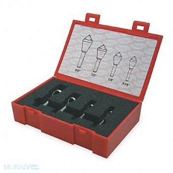 KEO Countersink Set 4 PC 0 FL 82 Deg Cobalt, 4FVU7