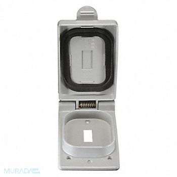 CANTEX Weatherproof Cover PVC Boxes, 4FYZ5