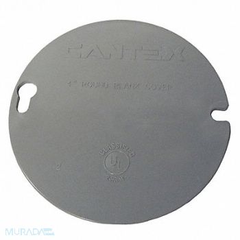 CANTEX Plastic Ring Cover 1-Gang 4 in., 4FZD7