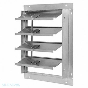 DAYTON Exhaust Shutter Fits Fan Dia 16 In SS, 4FZJ5