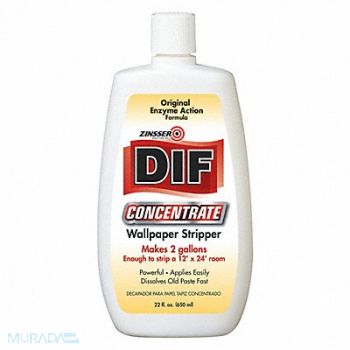 ZINSSER Wallpaper Stripper 22 oz Bottle Solvent, 4FZY2