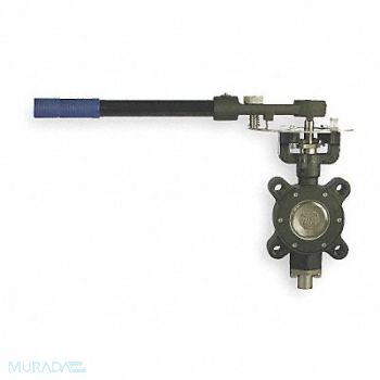 MILWAUKEE VALVE Butterfly Valve Lug 3 In RPTFE Liner, 4GAL8