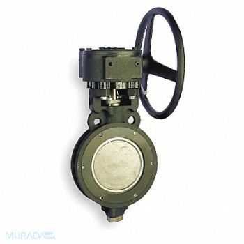 MILWAUKEE VALVE Butterfly Valve Wafer 12 In Carbon Steel, 4GAN4