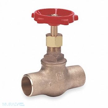MILWAUKEE VALVE Globe Valve 2 Bronze Socket 200 psi, 4GCF3