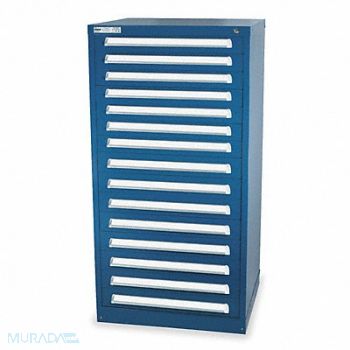 VIDMAR ModDrwrCab 59 x30 x28 Dark Blue 15Drwr, 4GE48