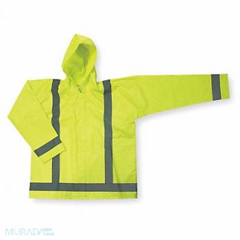 CONDOR D2326 Rain Jacket Unrated Yellow/Green 3XL, 4GE67