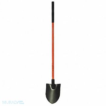 NUPLA Nonconductive Round Point Shovel 48 In., 4GFE4