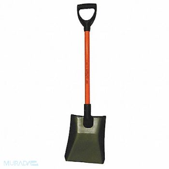 NUPLA Nonconductive Square Point Shovel 27 In., 4GFE7