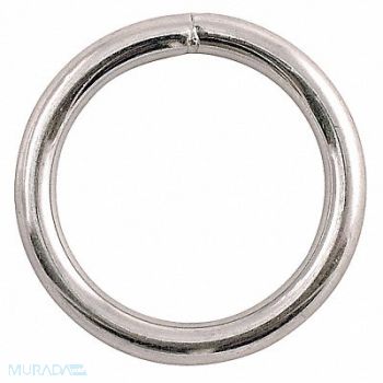 LUCKY LINE PRODUCTS Connector Welded Ring Steel Cap 450 lb, 4GGL6