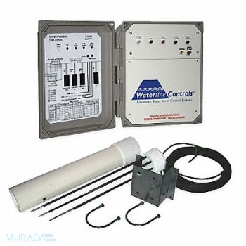 WATERLINE CONTROLS Water Level Control High and Low Alarm, 4GHK6