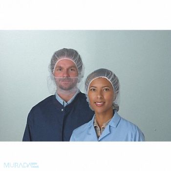GRAINGER APPROVED Hairnet Black Universal PK100, 9W050