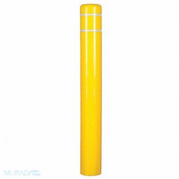 GRAINGER APPROVED Bollard Cover 8 Dia 72 H Yellow, 4GRF1