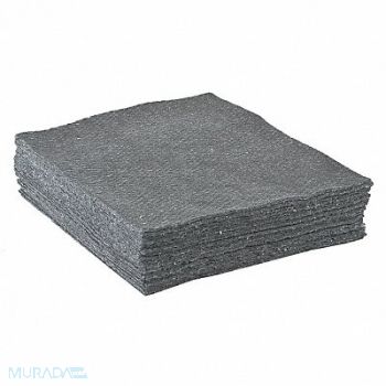 STARDUST Absorbent Pad Universal Gray PK100, 4GTY5