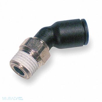 LEGRIS Male Elbow Tube 3/8In Pipe 3/8In PK10, 4GXA1