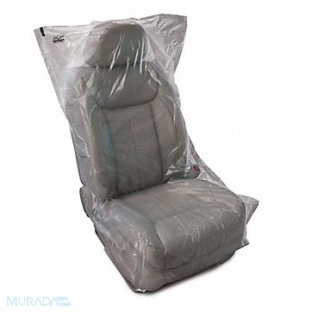SLIP-N-GRIP Seat Cover Roll Plastic PK500, 4GYU8