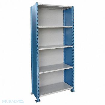 HALLOWELL Metal Shlvng Cap 1250 lb 24inx120inx48in, 4HAM4