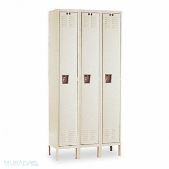 HALLOWELL G7197 Wrdrb Lckr 1x3Lckr Tan 78 x36 x15 Assm, 4HA90