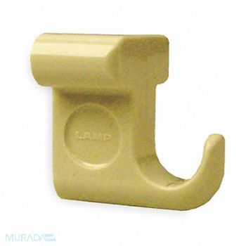 MONROE PMP Single Point Hook Plastic 1-23/32 In, 4HDZ5