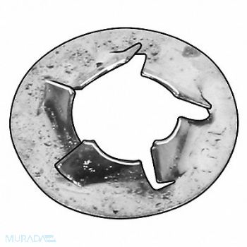 GRAINGER APPROVED Push Nut Zinc 1/2in 0.015in 100PK, 4HFV6