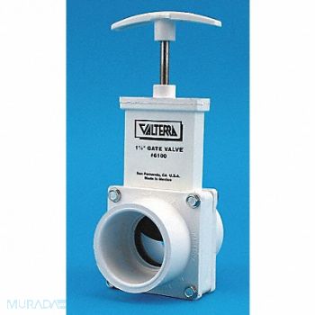 VALTERRA Gate Valve Class 125 1-1/2 in PVC, 4HGF7