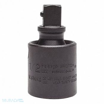 PROTO Impct Unvrsl Joint Steel Blk Oxd 1/2 in, 4HVA7