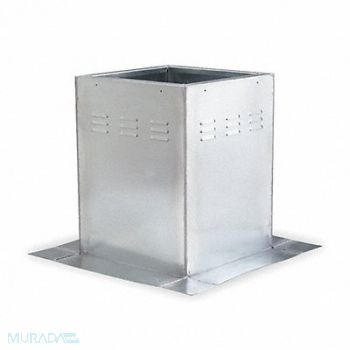 DAYTON Steel 46 W 18 H Fixed Roof Curb, 4HX60