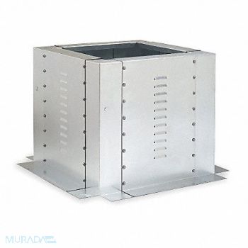 DAYTON Steel 32.5-44.5 W 18 H Adj Roof Curb, 4HX63