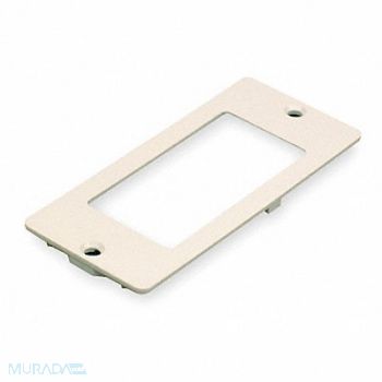 LEGRAND GFCI/Decora/Styleline Cover Ivory, 4JA49