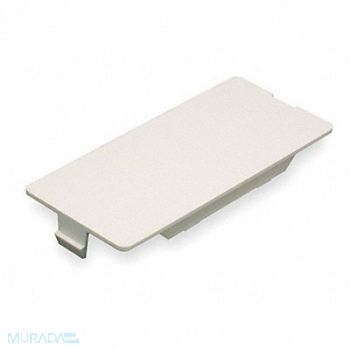 LEGRAND Blank Faceplate Ivory PVC Faceplates, 4JA50