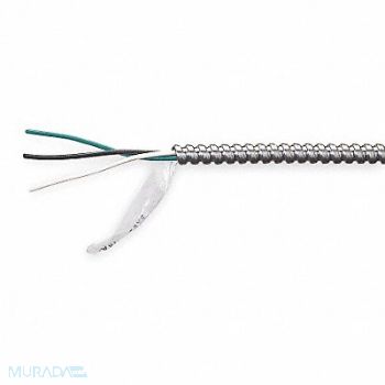 AFC MC CABLES Armored Cbl 2 w/Grd 12AWG MC Lite 250ft, 4JC31