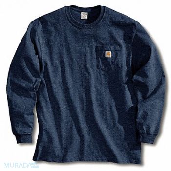CARHARTT Long Sleeve T-Shirt Navy LT, 4JFA7