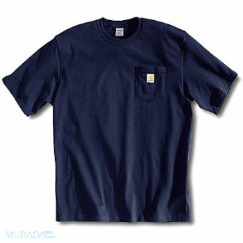 CARHARTT T-Shirt Navy 4XL, 3PHG7