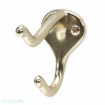 GRAINGER APPROVED Single Point Hook Chrome, 4JG65