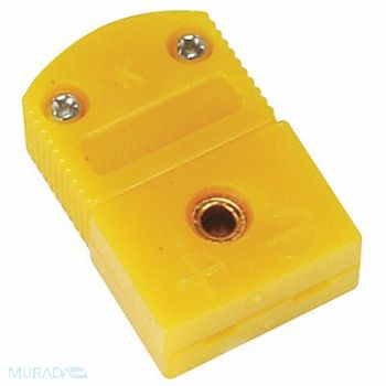 GRAINGER APPROVED Type K Thermocouple Jack Mini, 4JPN4