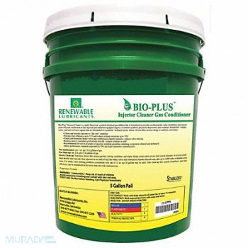 RENEWABLE LUBRICANTS Gas Injector Cleaner Gas 5 Gal Pail, 4JPP9