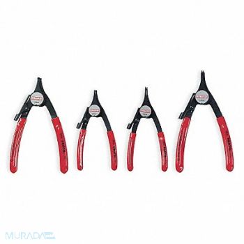 PROTO Retaining Ring Plier Set 18 90 Deg 4 pc, 4JV80