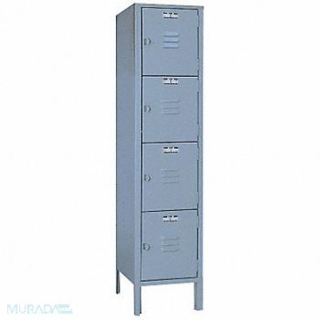 LYON Lckr 4x1Lckr Dove Gray 54 x12 x12 Assm, 4JXC9