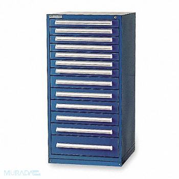 VIDMAR ModDrwrCab 59 x30 x28 Dark Blue 13Drwr, 4KC79